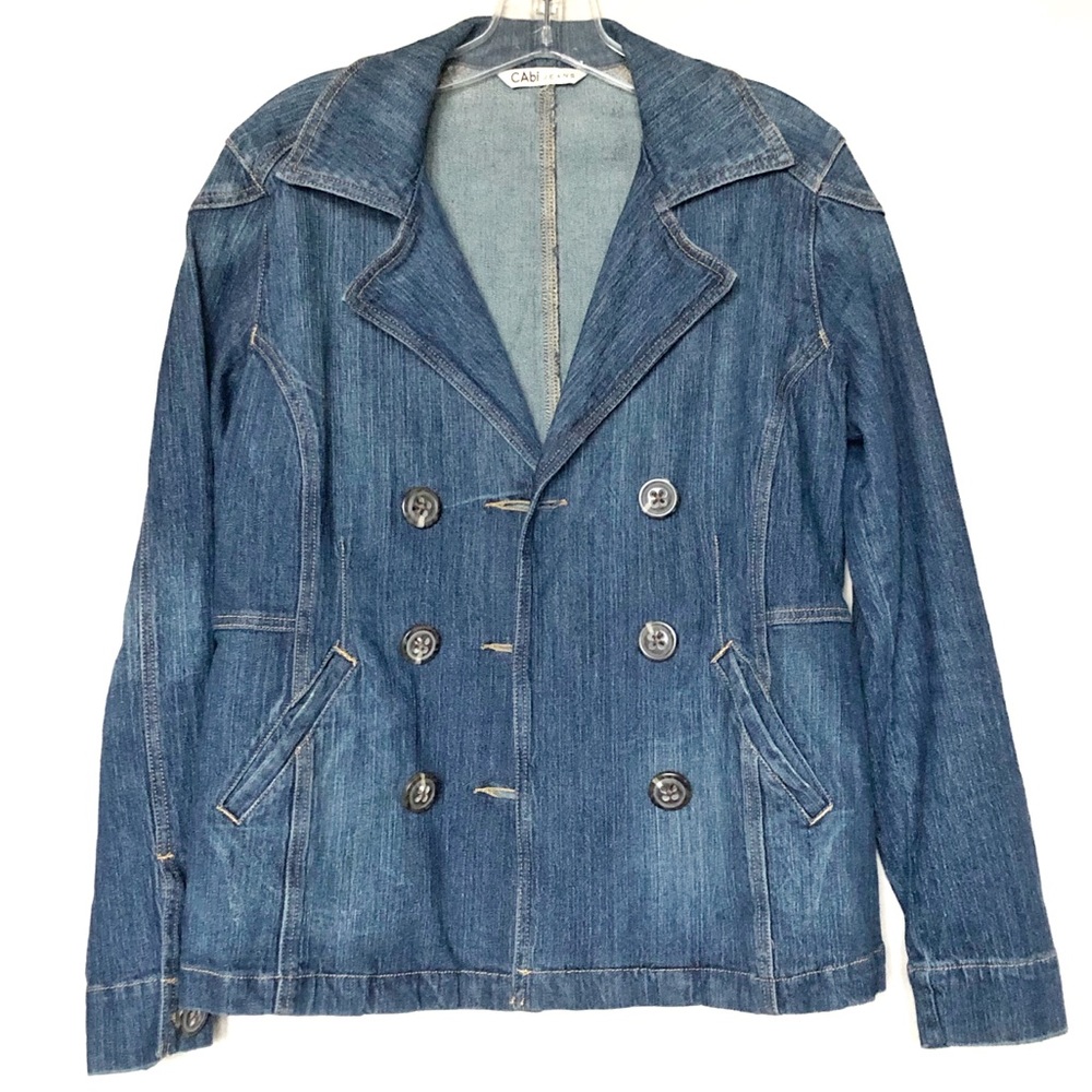 CAbi jean jacket size small vintage